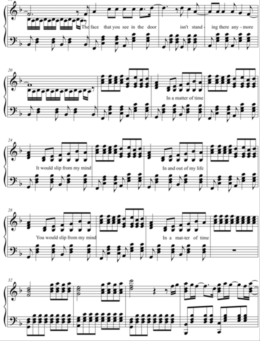 Walk In The Park Voice scores gallery preview page 2
