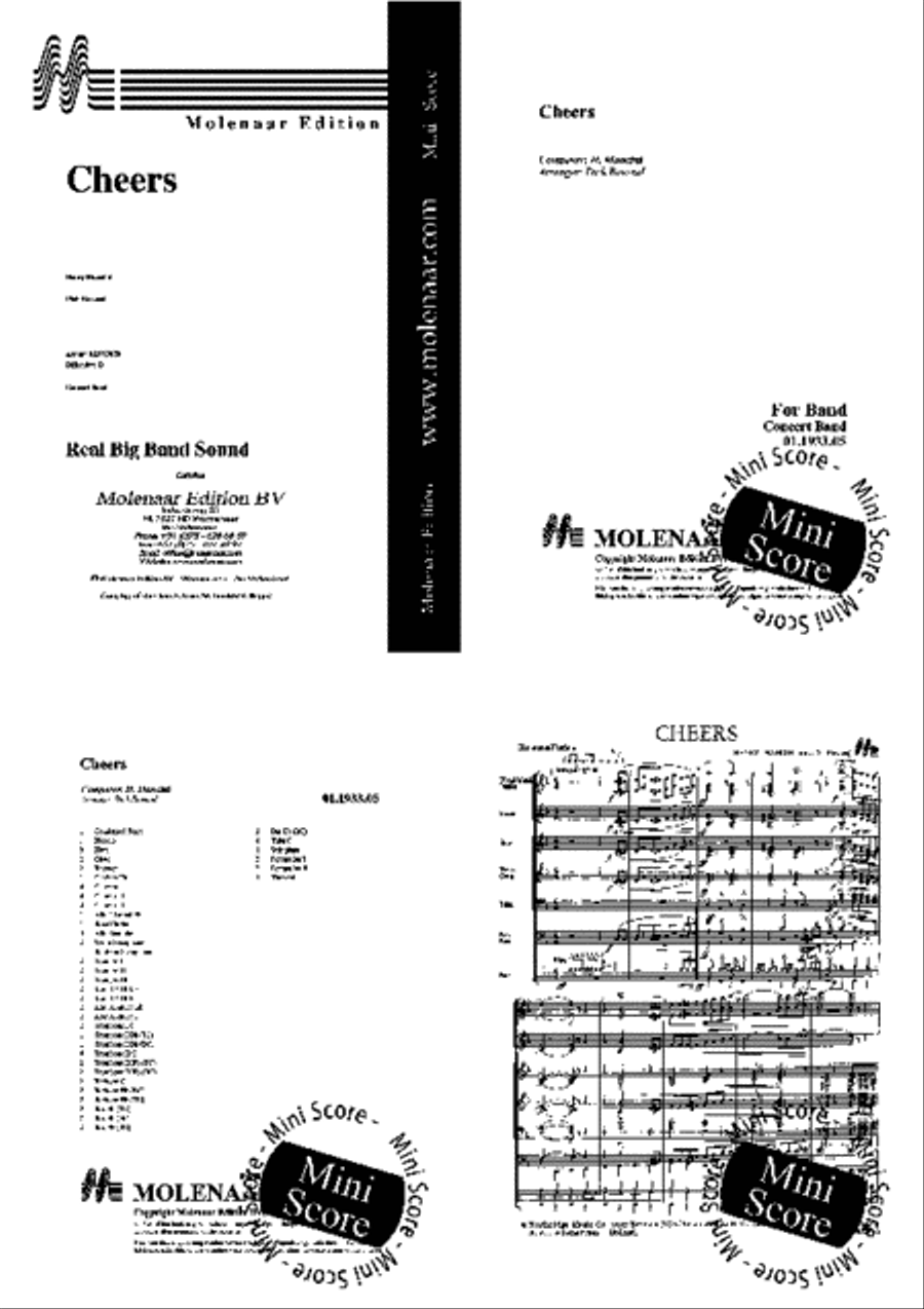 Cheers Big Band scores gallery preview page 2