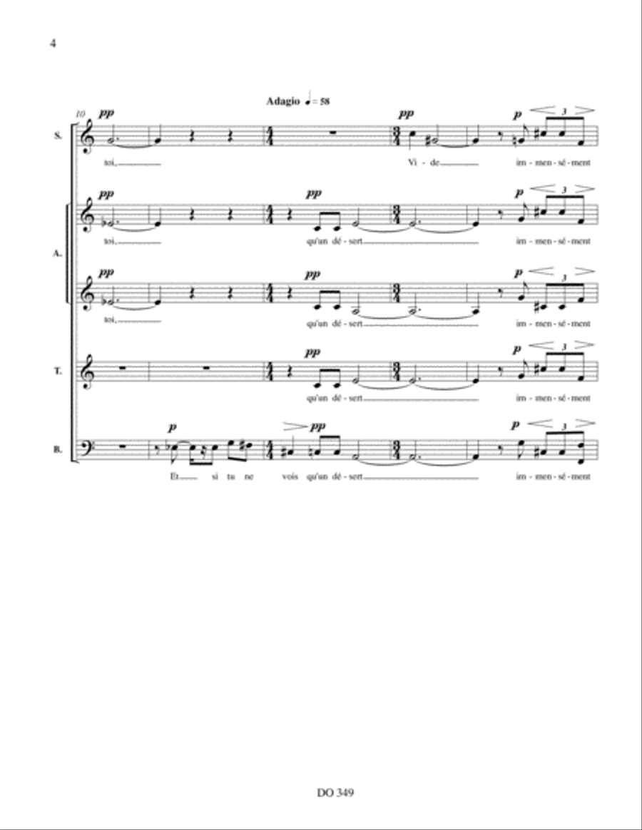 Passage op. 65 Choir scores gallery preview page 4