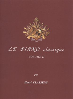 Book cover for Le Piano classique - Volume D