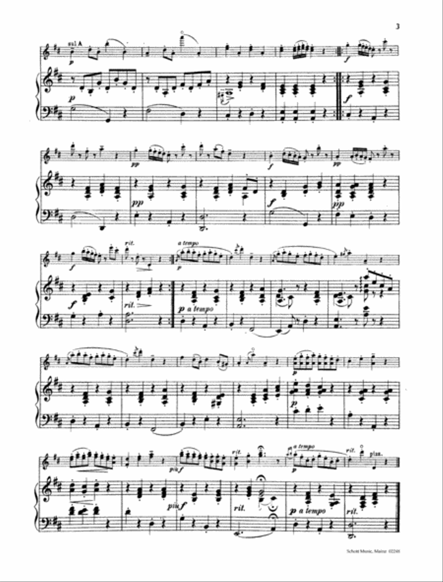 Gavotte Violin Solo scores gallery preview page 2