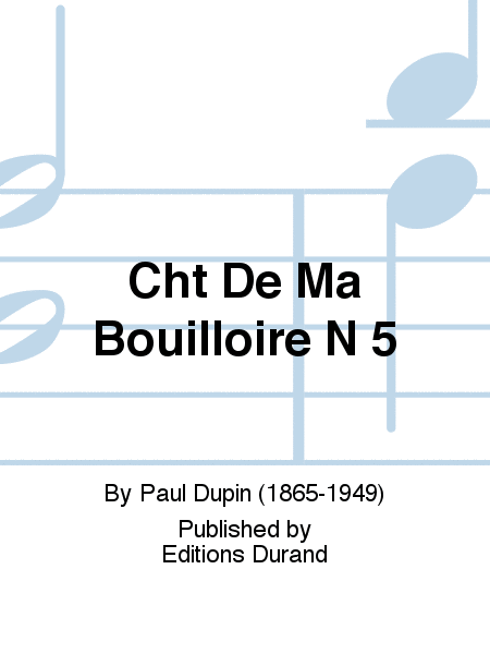 Cht De Ma Bouilloire N 5