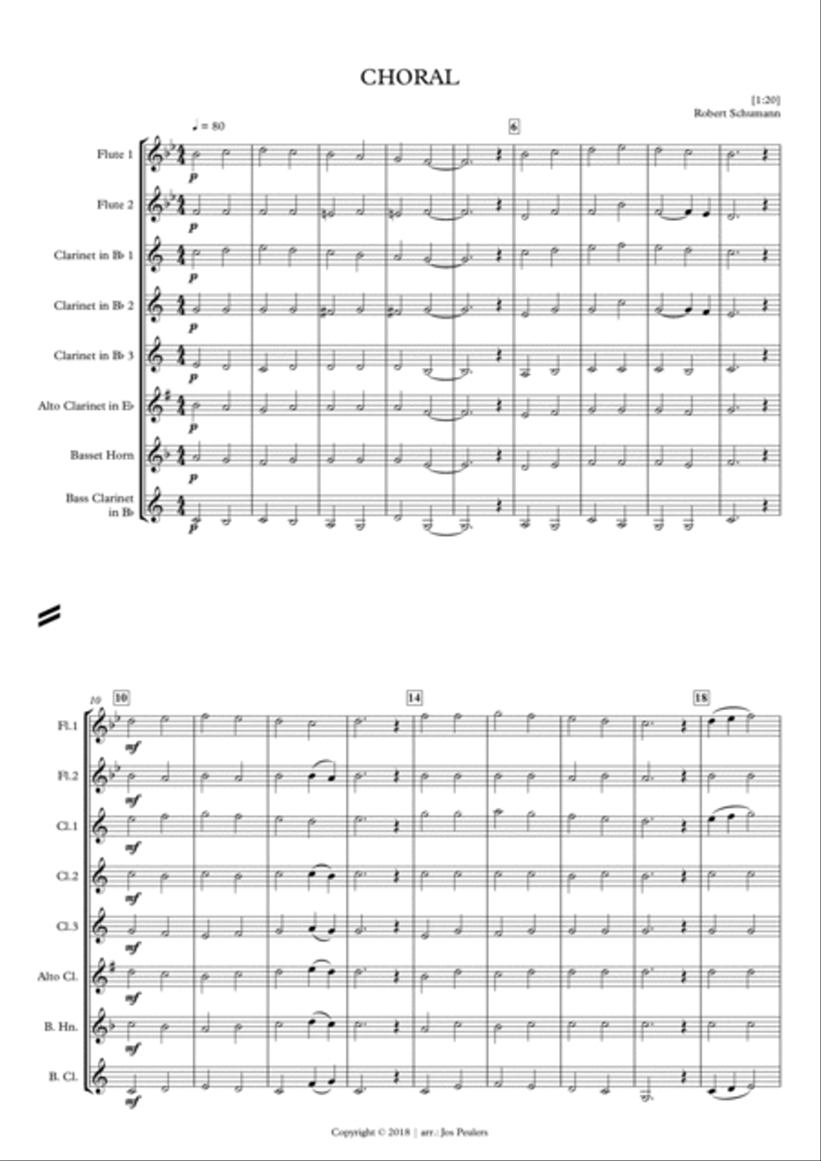 Choral - Robert Schumann Choir scores gallery preview page 2