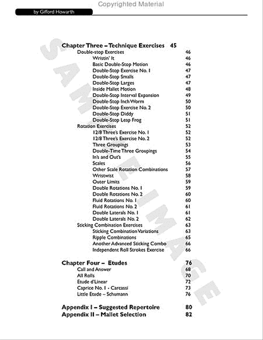 Simply Four Marimba scores gallery preview page 3