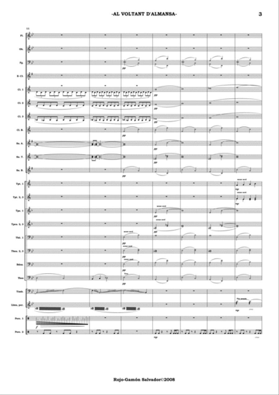 Al voltant d'Almansa Concert Band scores gallery preview page 6