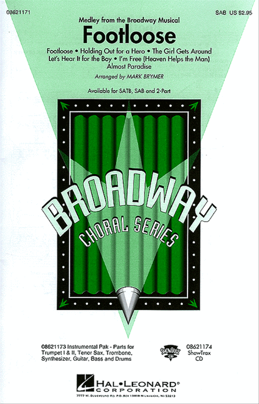 Footloose (Medley from the Broadway Musical) 3-Part scores gallery preview page 1