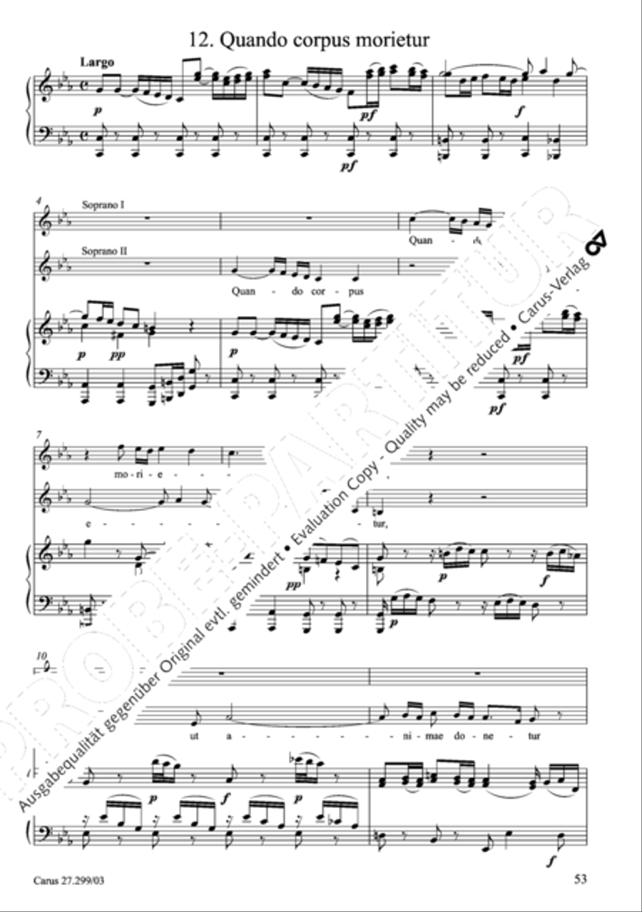 Stabat mater Stabat mater Women's Choir scores gallery preview page 54