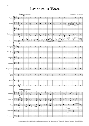 Romanischer Tanz No. 2, op.22 - Score Only