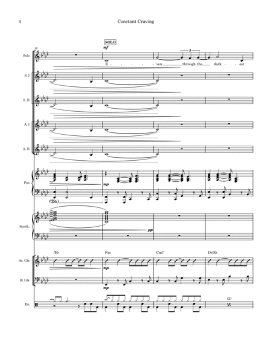 Constant Craving Small Ensemble scores gallery preview page 4