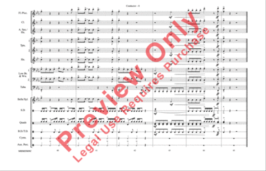 Le Freak Marching Band scores gallery preview page 9