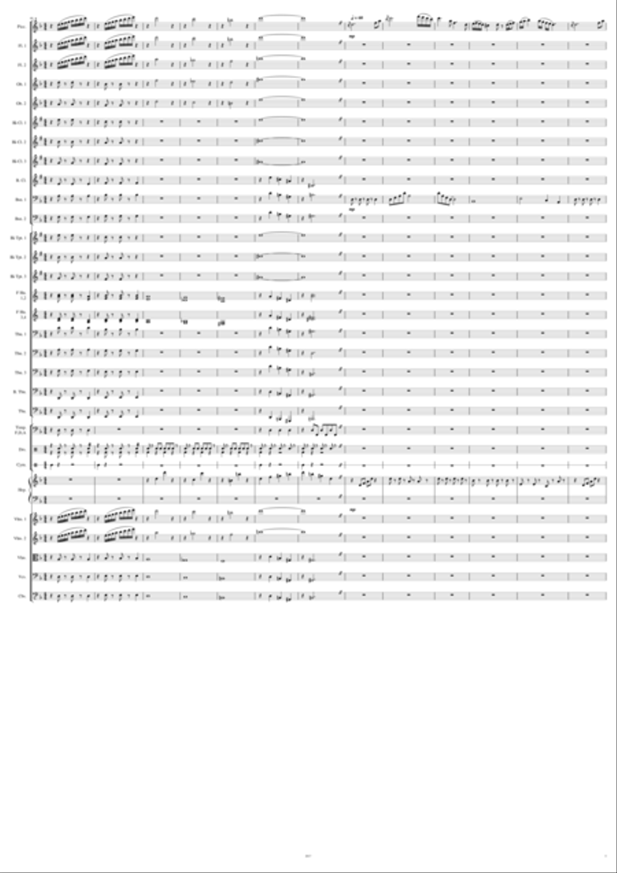 Blackbeard's Ghost Ship Full Orchestra scores gallery preview page 5
