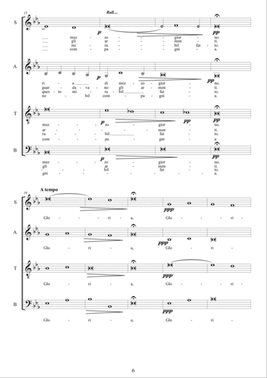 16 Christmas carols for chorus of mixed voices - Volume 1