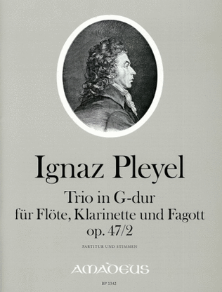 Book cover for Trio G major op. 47/2