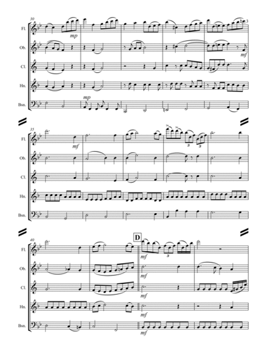 The Snow, Op. 26, No. 1 (for Woodwind Quintet) image number null