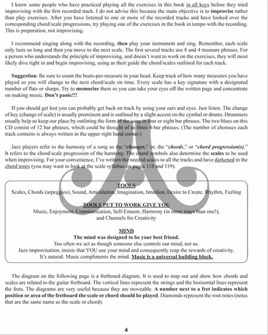 Volume 1 For Guitar - How To Play Jazz & Improvise Electric Guitar scores gallery preview page 5