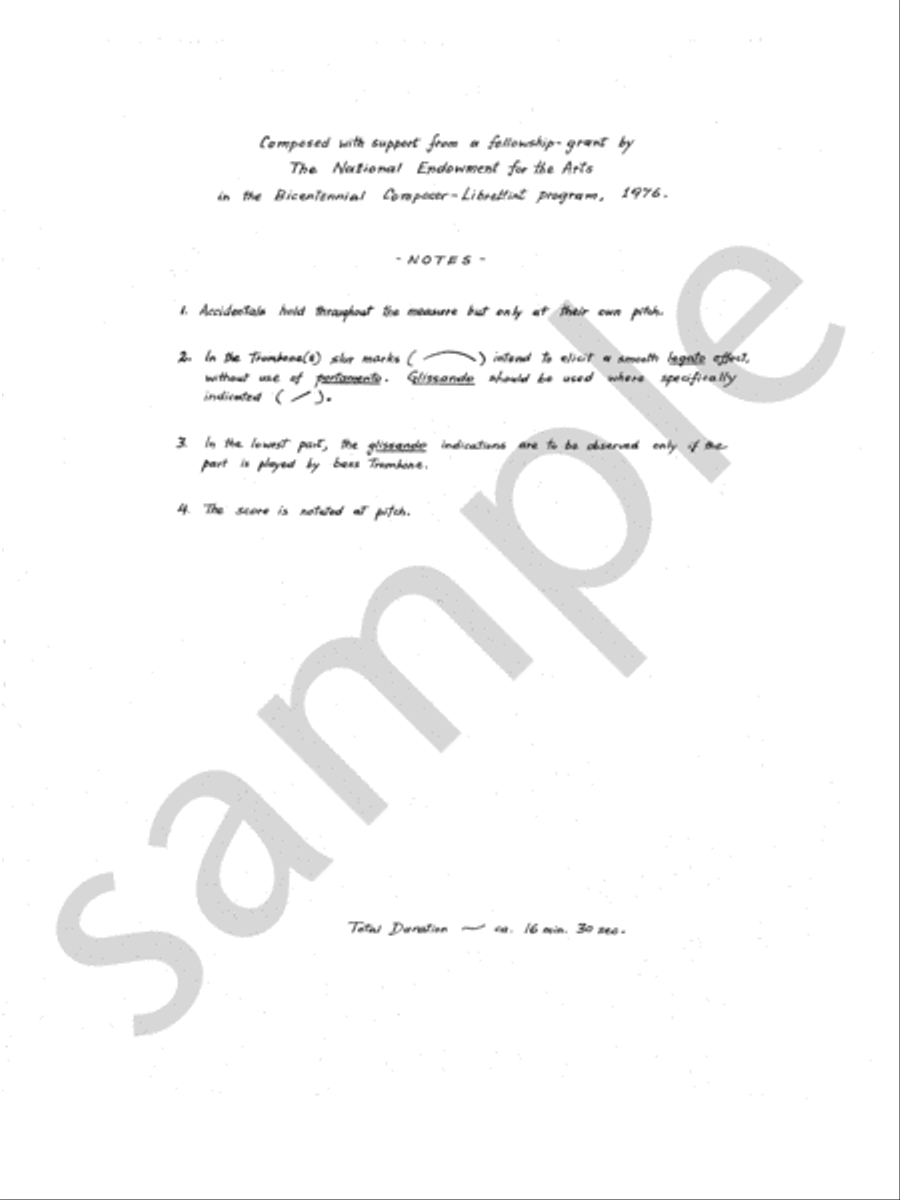 Quintet-Brass Quintet Quintet-Brass Quintet Brass Quintet scores gallery preview page 4