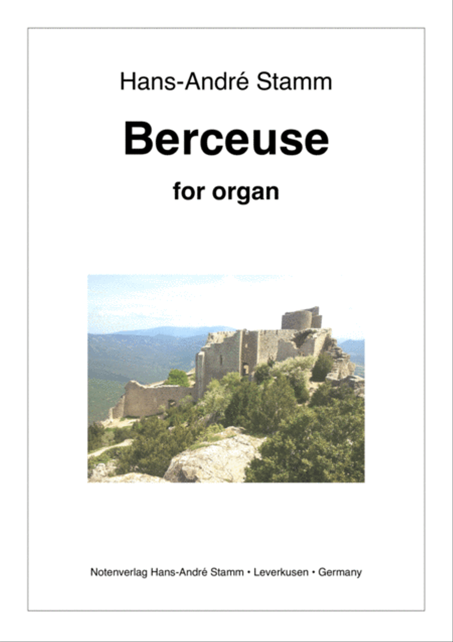 Book cover for Berceuse for Organ