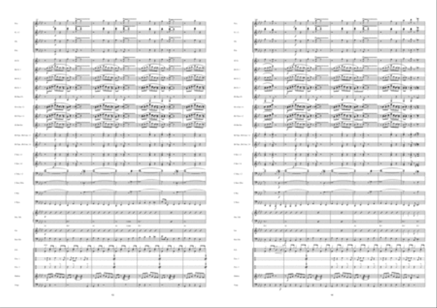 Tribute To Glenn Miller Concert Band scores gallery preview page 8