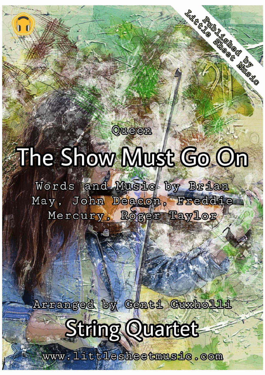 The Show Must Go On String Quartet scores gallery preview page 1