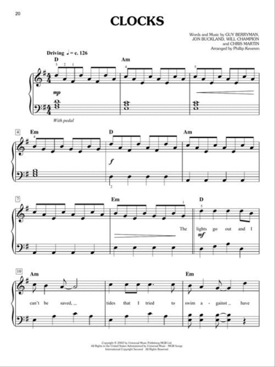 Pop Ballads – Second Edition Easy Piano scores gallery preview page 5