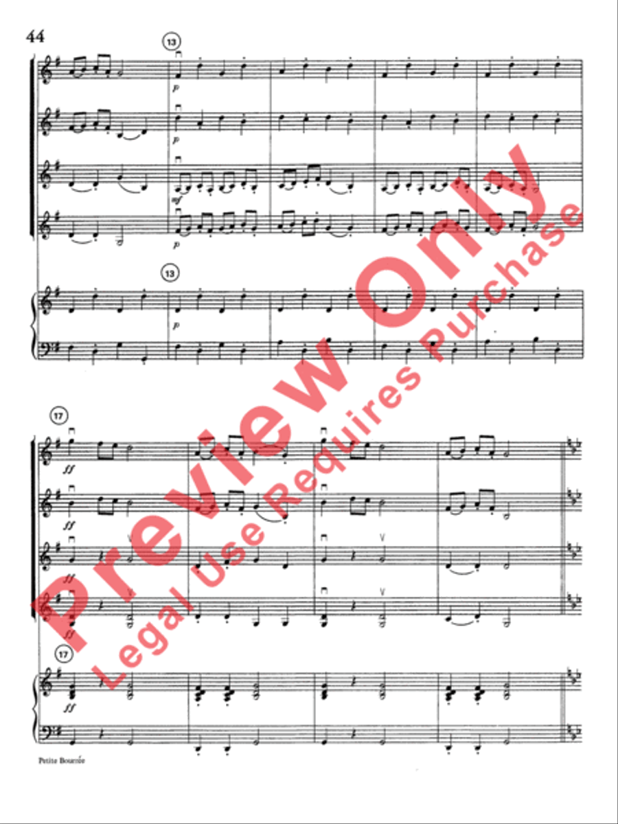 Highland/Etling Violin Quartet Series: Book 1