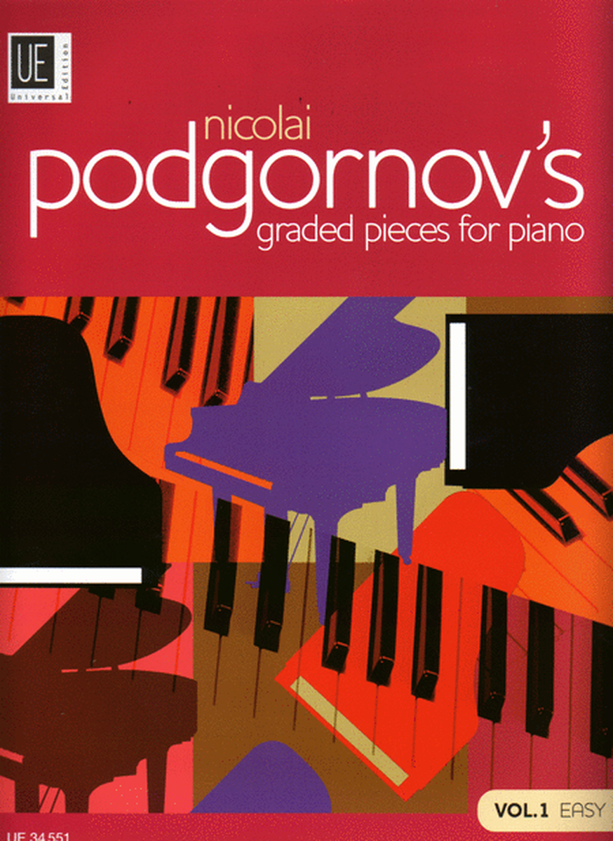 Nicolai Podgornov's Graded Pieces for Piano Vol. 1