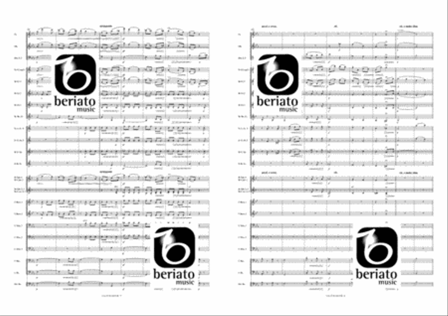 Salut d'Amour Concert Band scores gallery preview page 5
