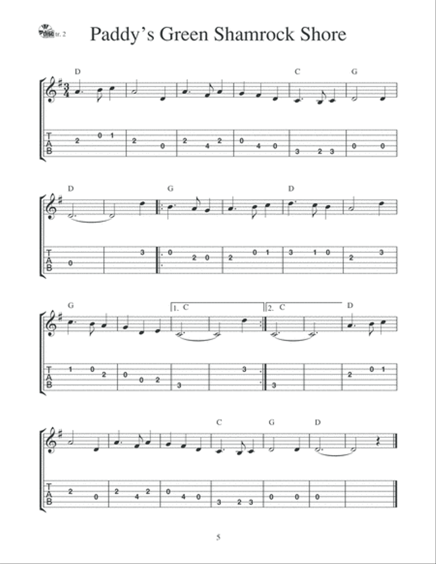 Irish Music for Flatpicking Guitar Made Easy Flatpicking Guitar scores gallery preview page 6