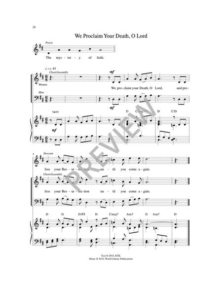 Mass of Redemption - Choral Edition