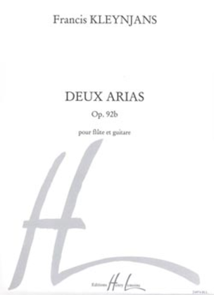 Arias (2) Op. 92b