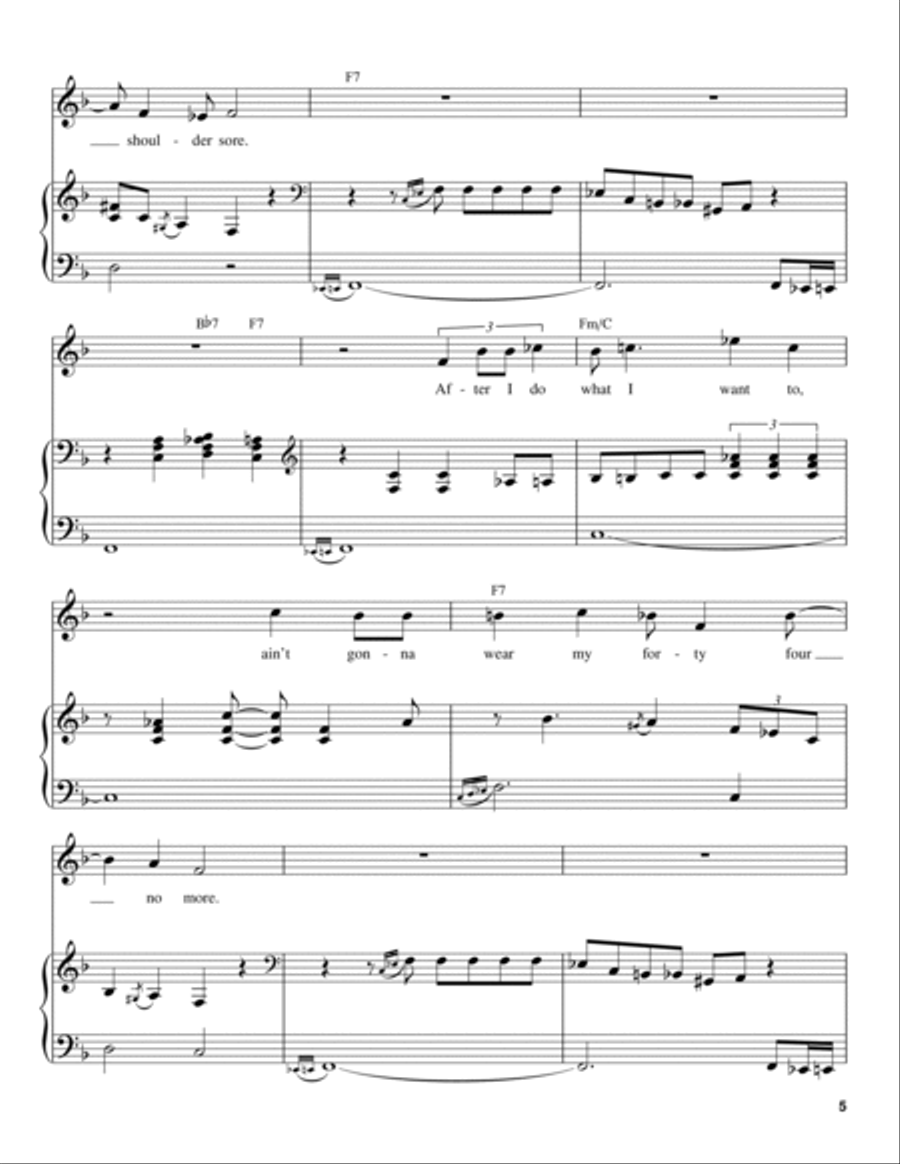 44 Blues Piano scores gallery preview page 5