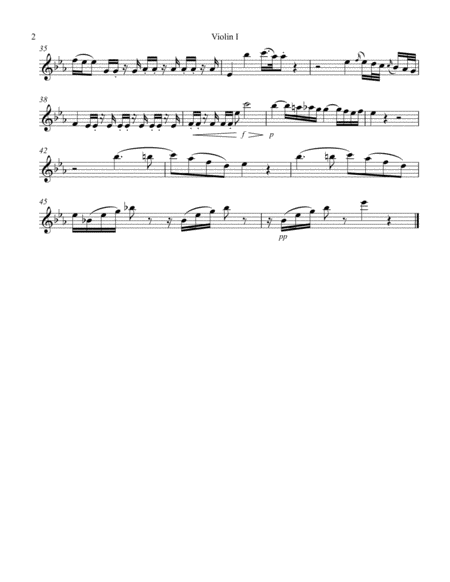 Mozart Serenade for Winds 3rd Movement for String Quartet image number null