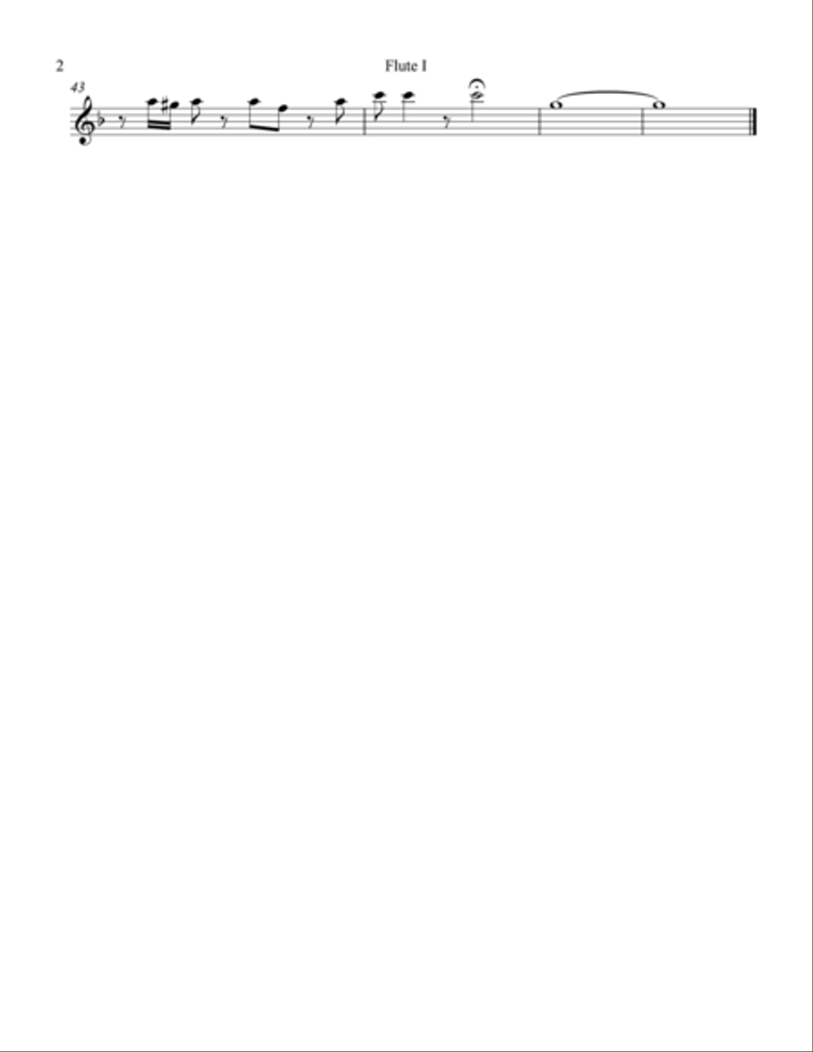 Santa Baby Woodwind Ensemble scores gallery preview page 5