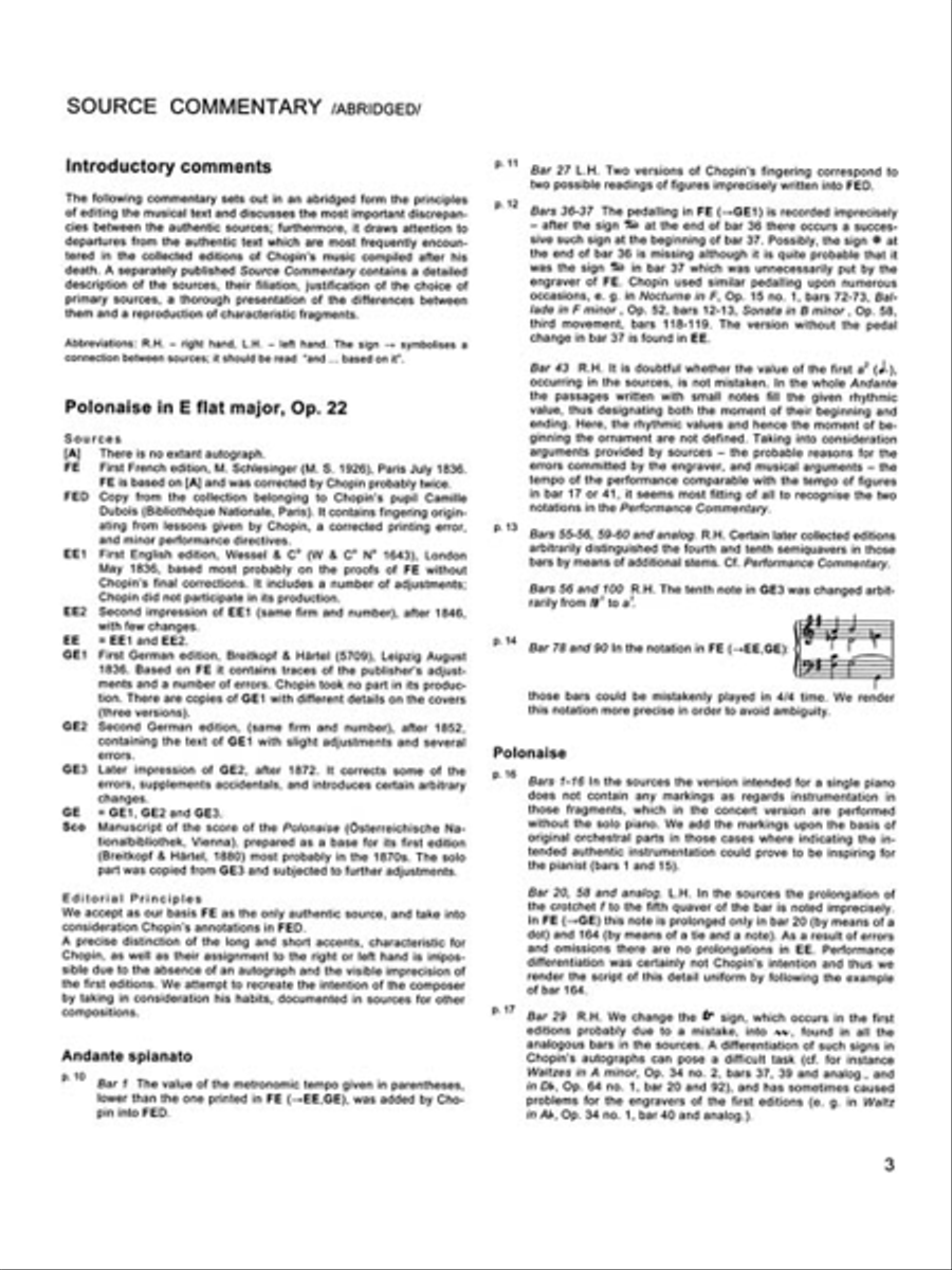 Grande Polonaise in E Flat Major Op. 22 for Piano and Orchestra Orchestra scores gallery preview page 5