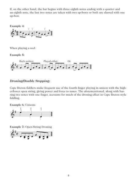 Cape Breton - Traditional Fiddle Sets with Guitar Tablature