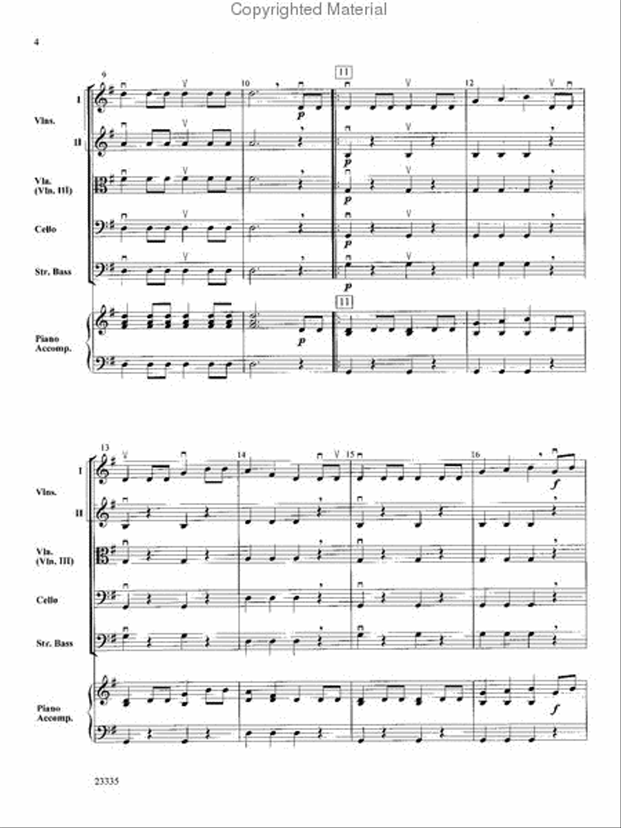 William Tell Overture William Tell Overture String Orchestra scores gallery preview page 3