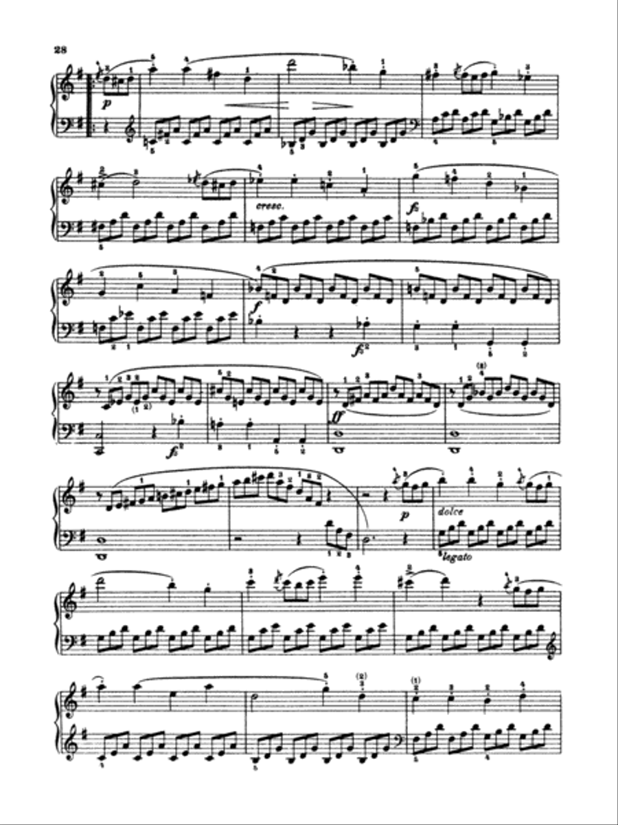 Clementi: Twelve Sonatinas Piano Solo scores gallery preview page 3