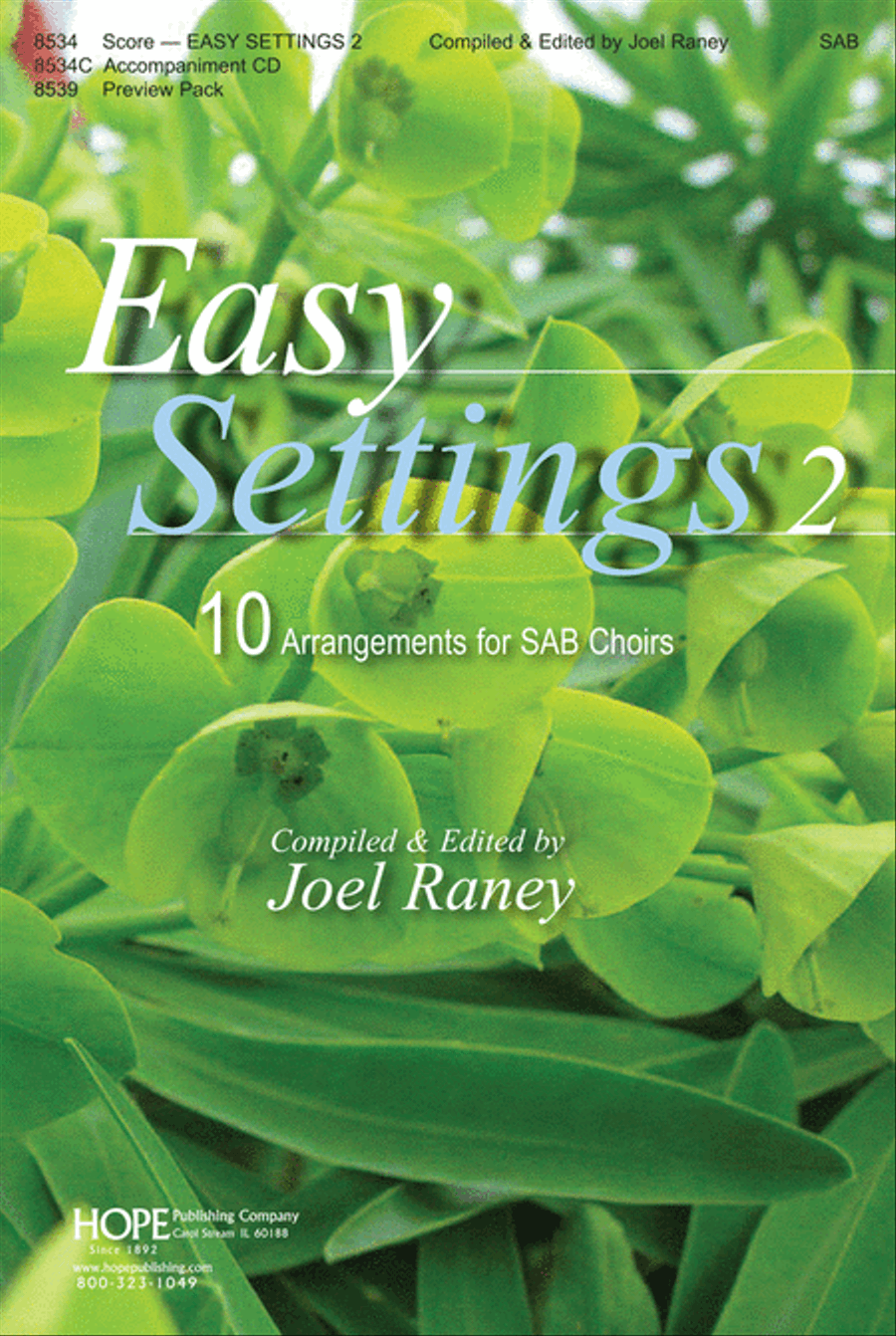 Easy Settings 2 3-Part scores gallery preview page 1