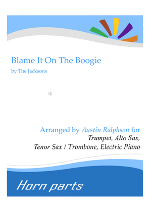 Book cover for Blame It On The Boogie