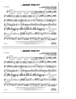 ...Ready for It? - Bb Clarinet