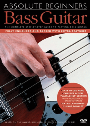 Book cover for Absolute Beginners: Bass Guitar