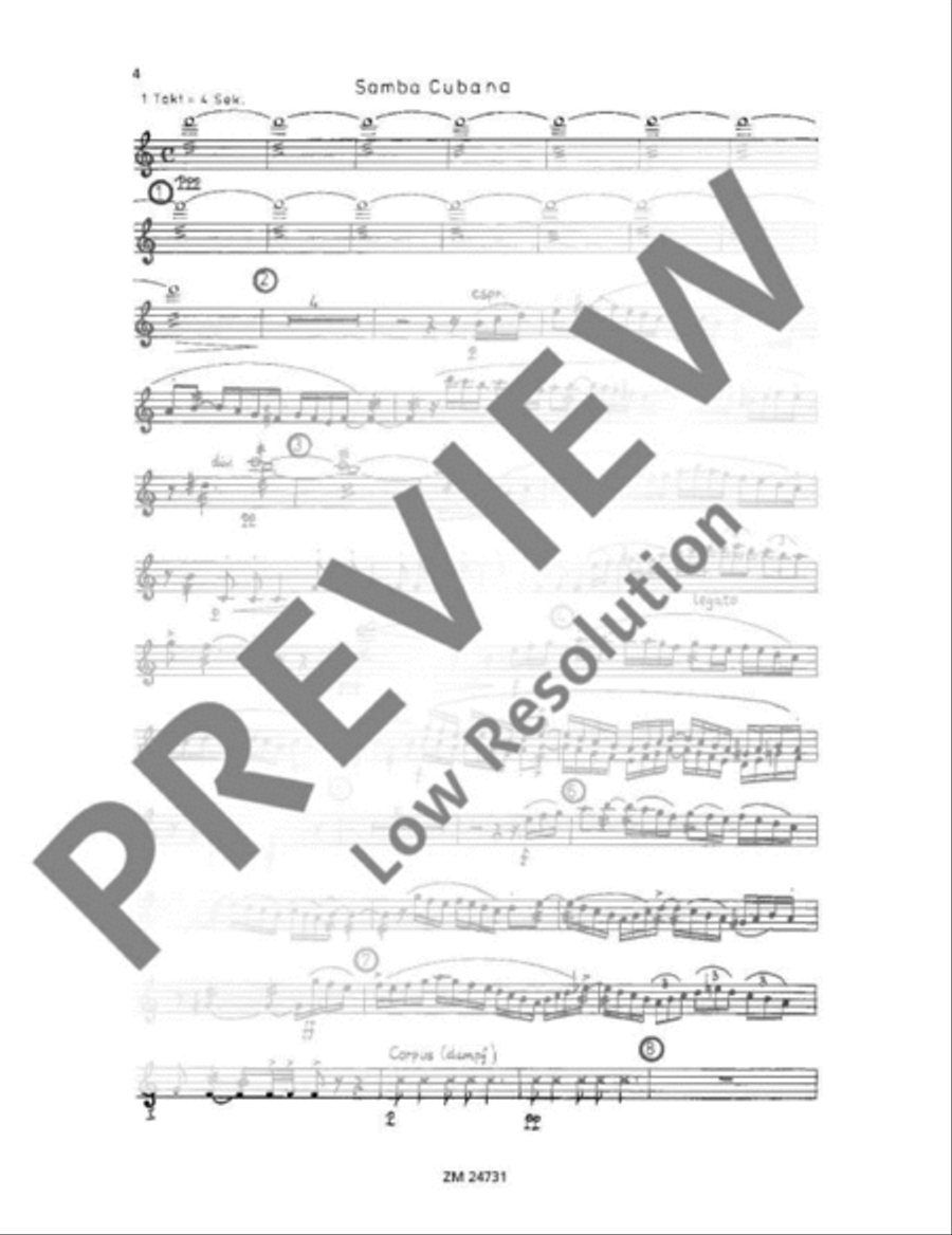 Concierto de Samba Mandolin scores gallery preview page 5