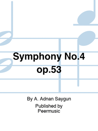 Book cover for Symphony No.4 op.53