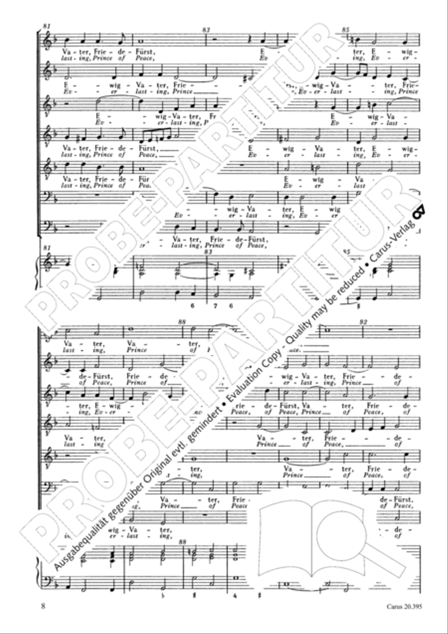 The angel said, said to the shepherds Choir scores gallery preview page 9