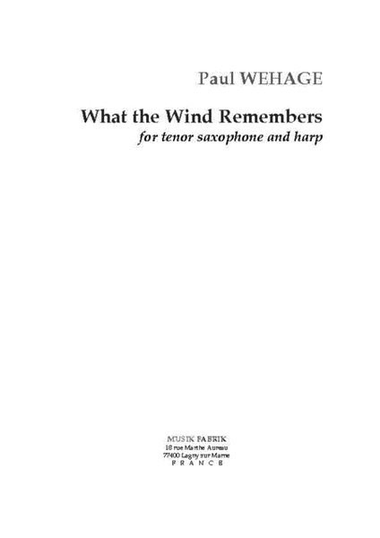 What the Wind Remembers