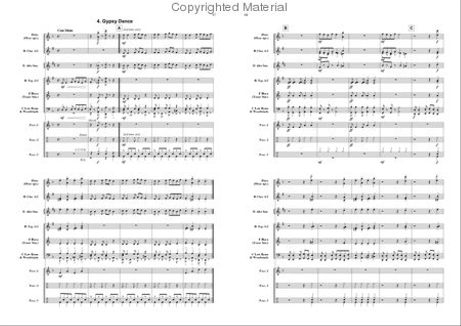 Mixed Bag Concert Band scores gallery preview page 9