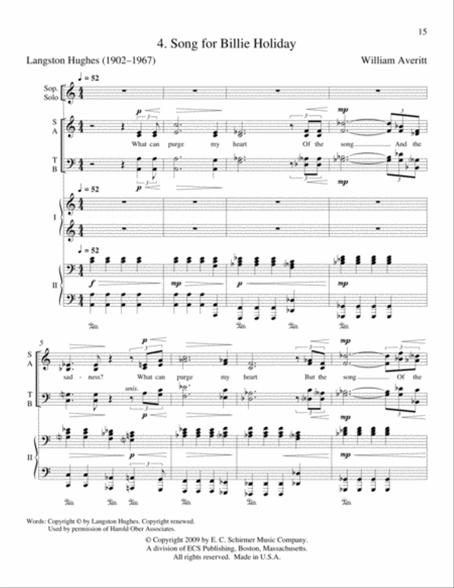 Afro-American Fragments Afro-American Fragments 4-Part scores gallery preview page 9
