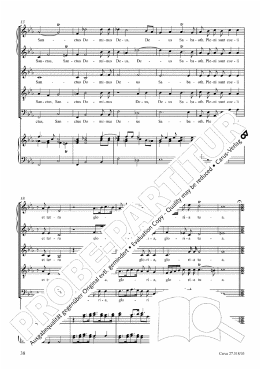 Requiem in F minor SSATB scores gallery preview page 39