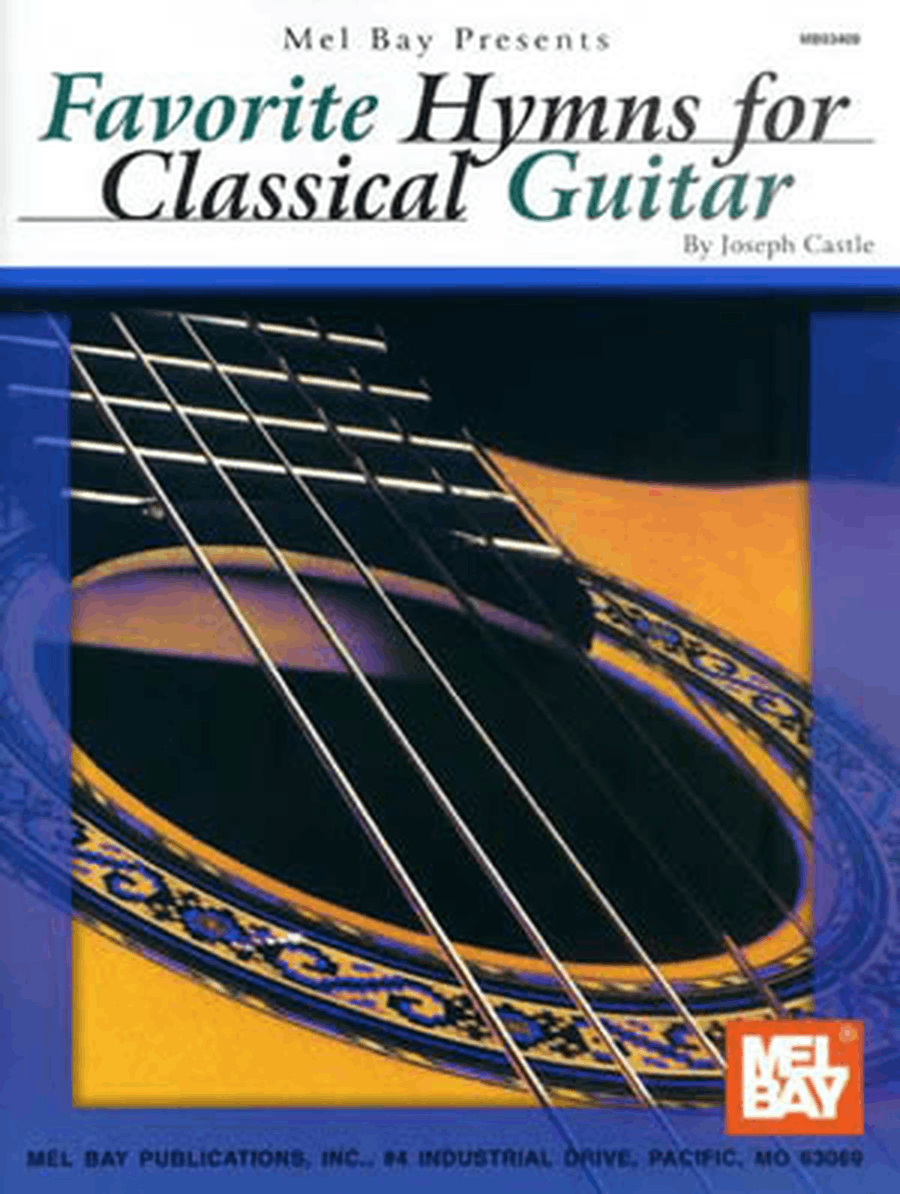 Favorite Hymns for Classical Guitar Acoustic Guitar scores gallery preview page 1