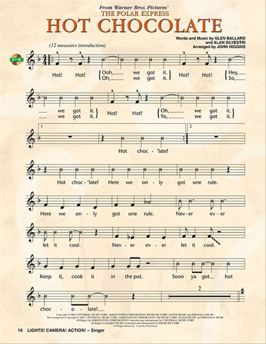 Lights! Camera! Action! Choir scores gallery preview page 5